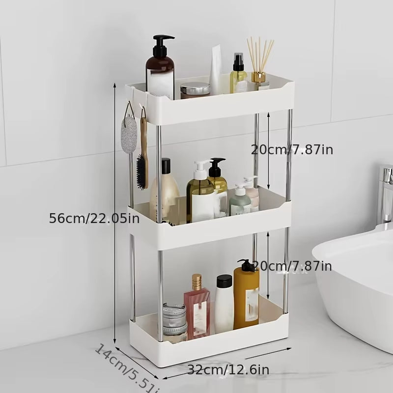 1Pc Kitchen Spice Storage Rack Multi-Functional Countertop Seasoning Storage Rack Household Multi-Layer Corner Shovel Kitchen Ut